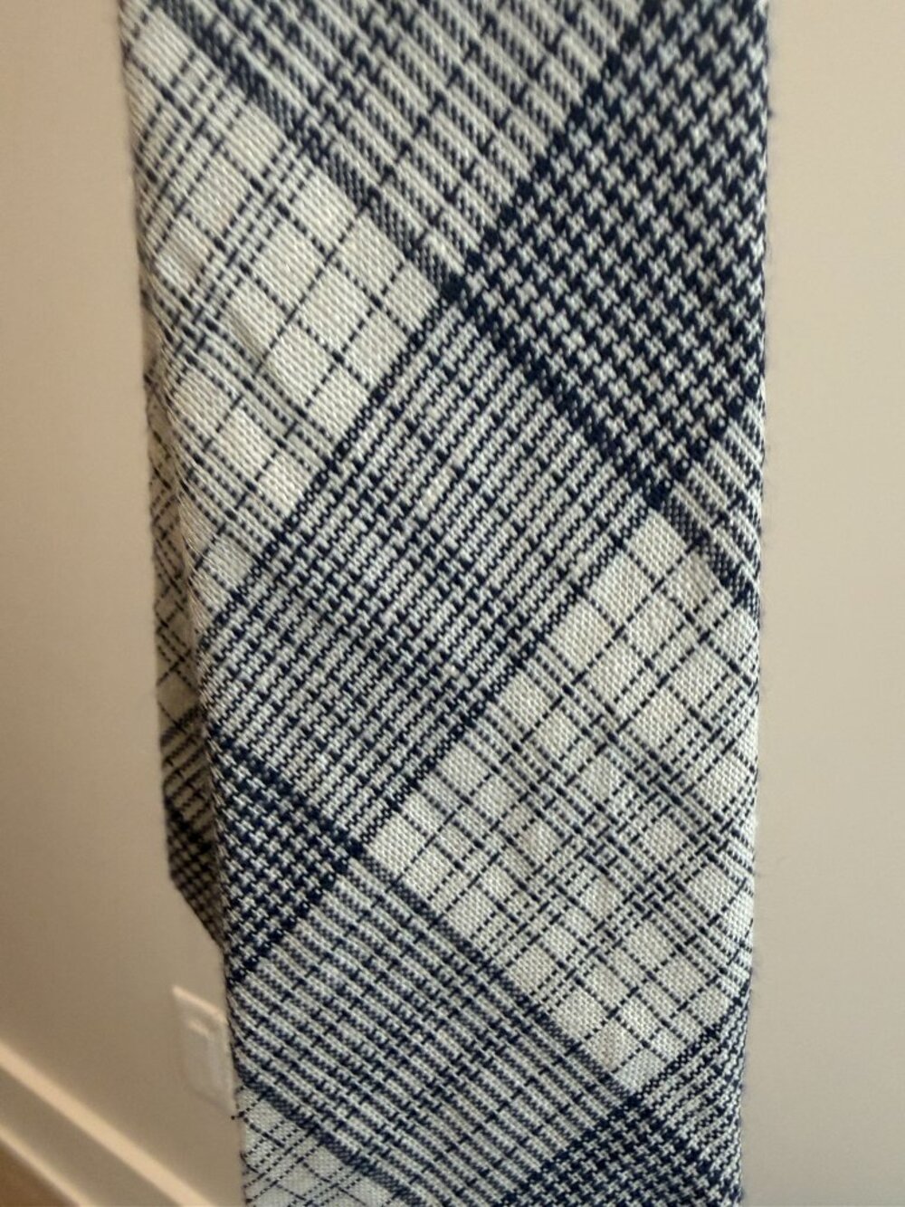 J. Crew Plaid tie in Baird McNutt Irish linen